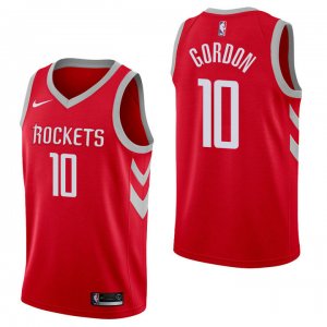 NBA Houston Rockets Eric Gordon 10 2017-18 Icon Rouge Maillot